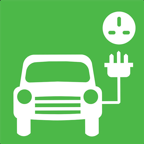 Electric Car Charging Symbol (EV Sign) Markings By Thermmark