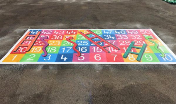 TMG003-50SF Snakes and Ladders 1-50 Small Full Solid