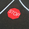 stop sign thermoplastic playground marking